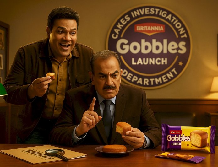 Britannia Gobbles' New Ad: Iconic TV Detectives Join the 'Cakes Investigation Department'