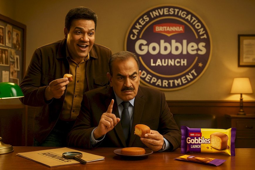 Britannia Gobbles' New Ad: Iconic TV Detectives Join the 'Cakes Investigation Department'