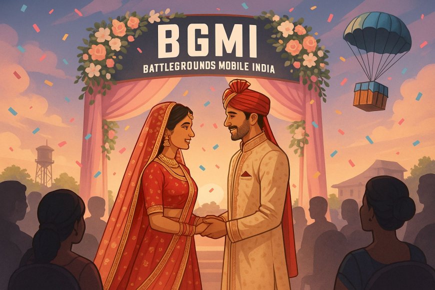 From Battlegrounds to Bridal Gowns: How Krafton Helped a BGMI Couple Tie the Knot