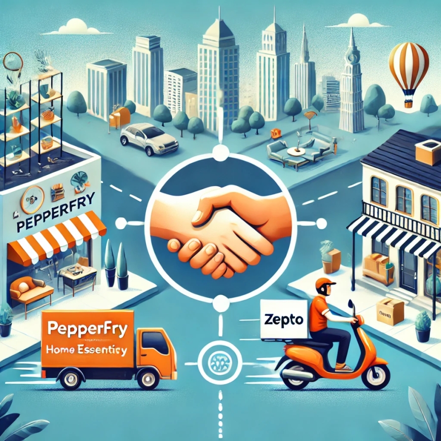 Pepperfry Joins Hands with Zepto for Lightning-Fast Home Essentials Delivery