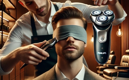 Philips Demonstrates Precision of AI-Powered Shaver with Bold Blindfolded Shave