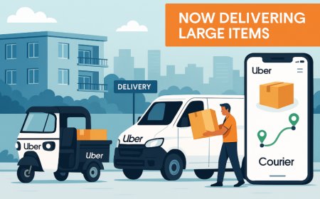 Uber Expands Courier Service to Handle Large Deliveries with 3- and 4-Wheelers