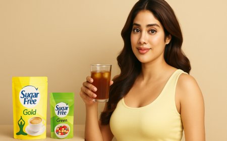 Janhvi Kapoor Becomes the New Face of Sugar Free in VML India's Health-Forward Campaign