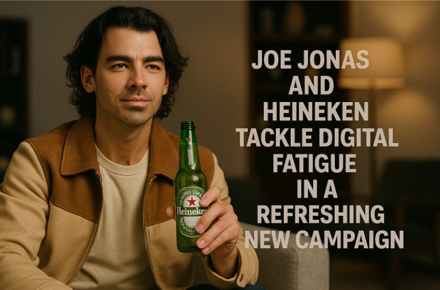 Joe Jonas and Heineken Tackle Digital Fatigue in a Refreshing New Campaign