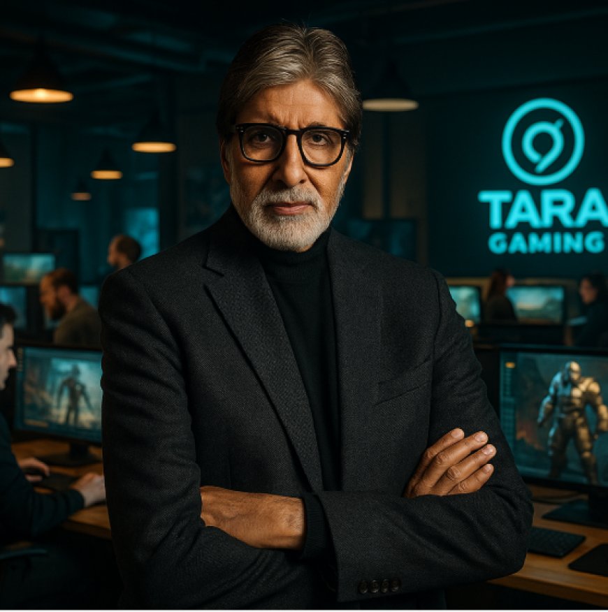 Amitabh Bachchan Enters the Gaming Arena as Co-Founder of Tara Gaming