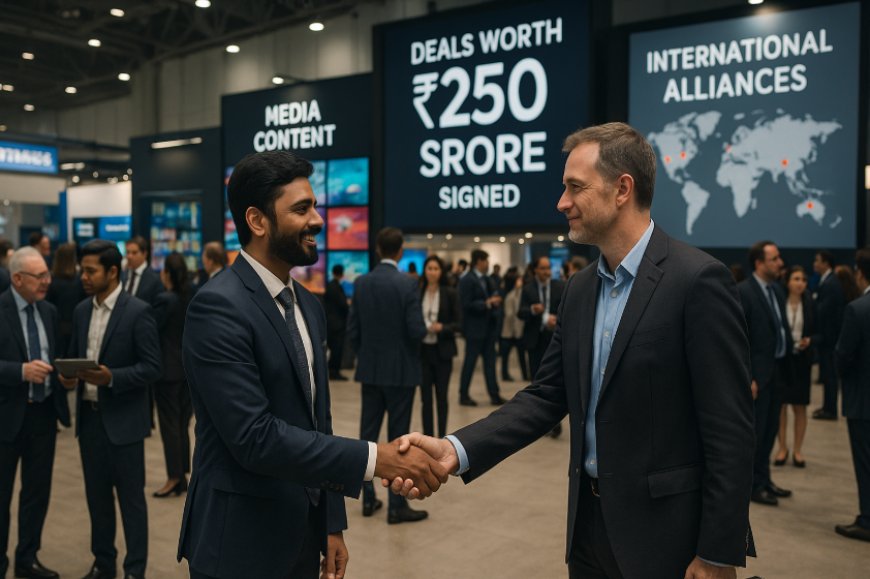 WAVES Bazaar 2025 Seals ₹250 Crore in Deals and Paves Path for Global Collaborations