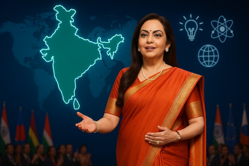 India’s Spirit Is Captivating the World: Nita Ambani’s Vision of a Rising Nation