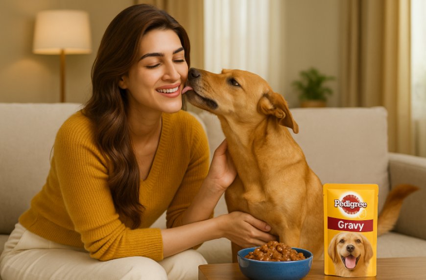 Kriti Sanon Joins Forces with Pedigree India to Promote Their Delicious New Gravy Range for Dogs