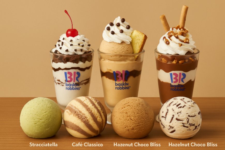 Baskin Robbins India Introduces New Italian Gelato Scoops and Sundaes