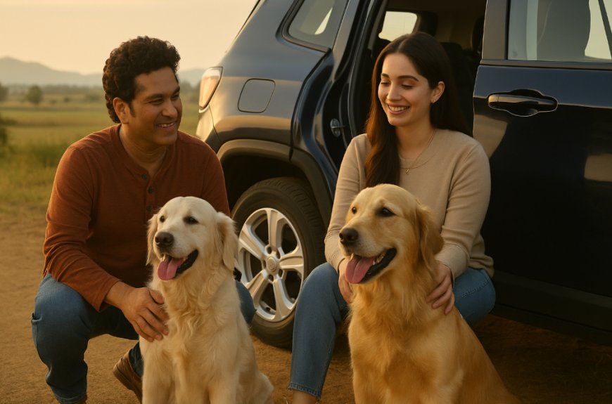 Sachin and Sara Tendulkar Celebrate Family, Fur, and Freedom in Spinny's Heartwarming New Ad