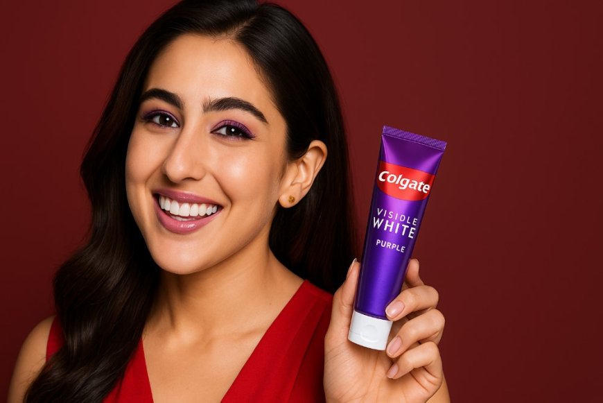 Sara Ali Khan’s Radiant Smile Gets a Boost with Colgate’s Visible White Purple