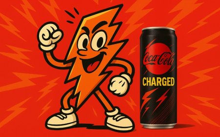 Coca-Cola Charged Introduces Bold New Identity with Dynamic Mascot Reveal