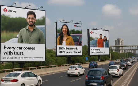 Spinny Drives Connection with New Outdoor Campaign Focused on Trust and Transparency