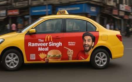 McDonald’s India Drives Buzz with ‘The Ranveer Singh Meal’ and Bold Cab Branding Across North & East