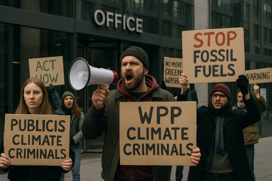 Ad Giants Slammed! Why Activists Are Calling WPP and Publicis “Climate Criminals”