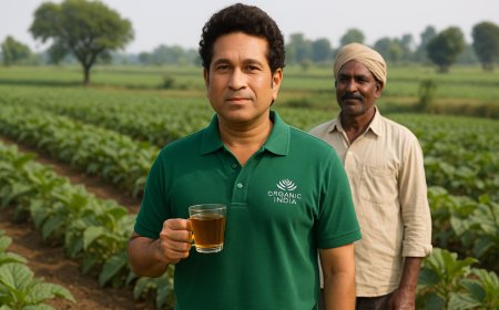 Sachin Tendulkar Bats for Organic India: A New Era of Organic Label Awareness