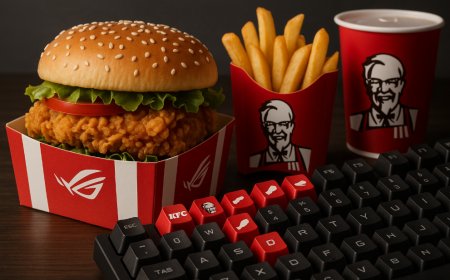 When Tech Meets Taste: ASUS and KFC Join Forces for Exclusive Branded Burgers and Collector’s Keycaps