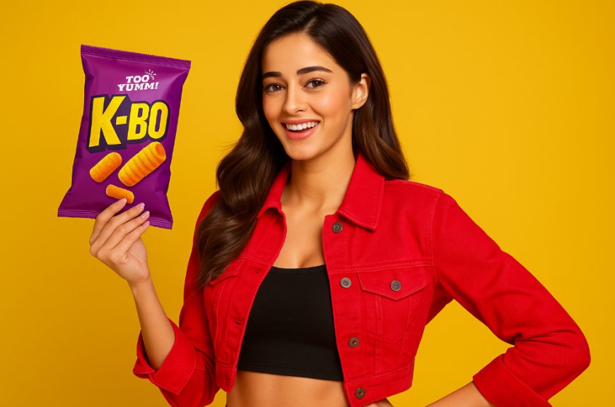 Ananya Panday Takes Center Stage as Too Yumm!’s K-Bomb Ambassador: A Fresh Twist on Guilt-Free Snacking