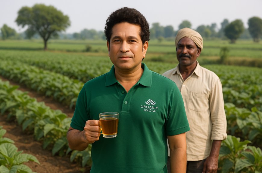Sachin Tendulkar Bats for Organic India: A New Era of Organic Label Awareness
