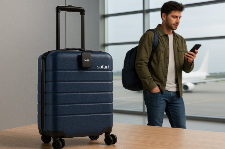 Safari and boAt Join Forces: Smart Luggage for Smart Travellers