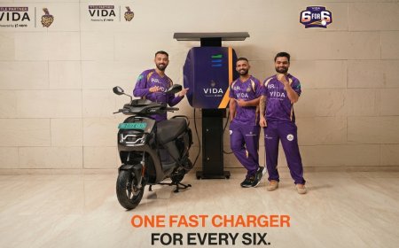 VIDA x KKR '6 For 6': When Every Six Builds India's EV Future