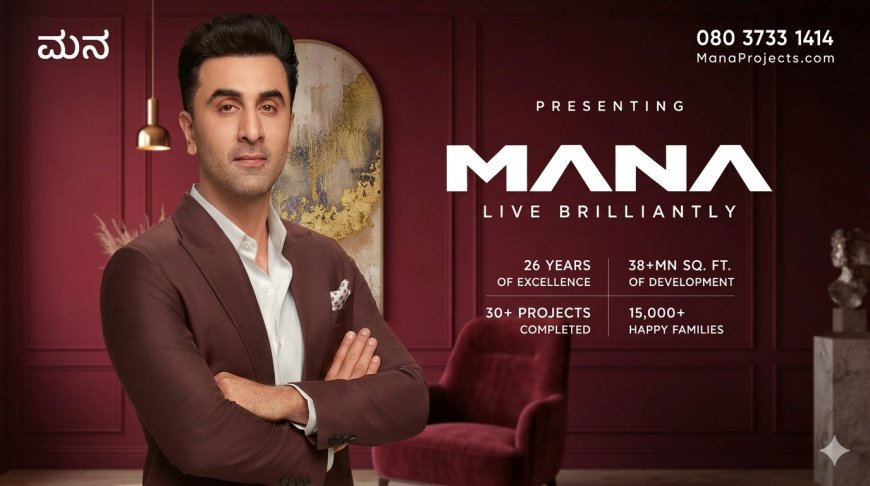 Mana Projects Signs Ranbir Kapoor as Brand Ambassador, Unveils New Identity