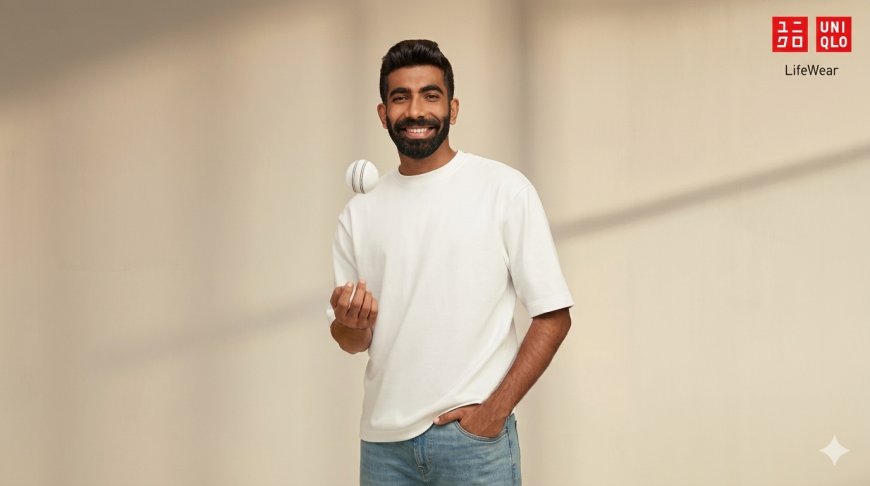 UNIQLO India Signs Jasprit Bumrah as Brand Endorser