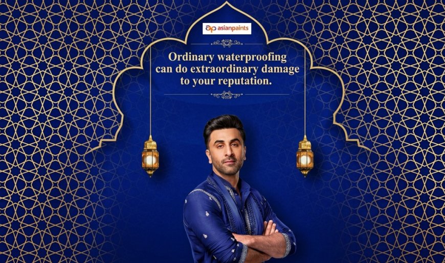 Asian Paints Damp Proof Goes Big With Ranbir Kapoor TVC