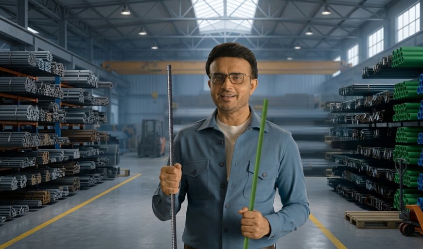 Captain Steel and Sourav Ganguly redefine how India builds strong homes