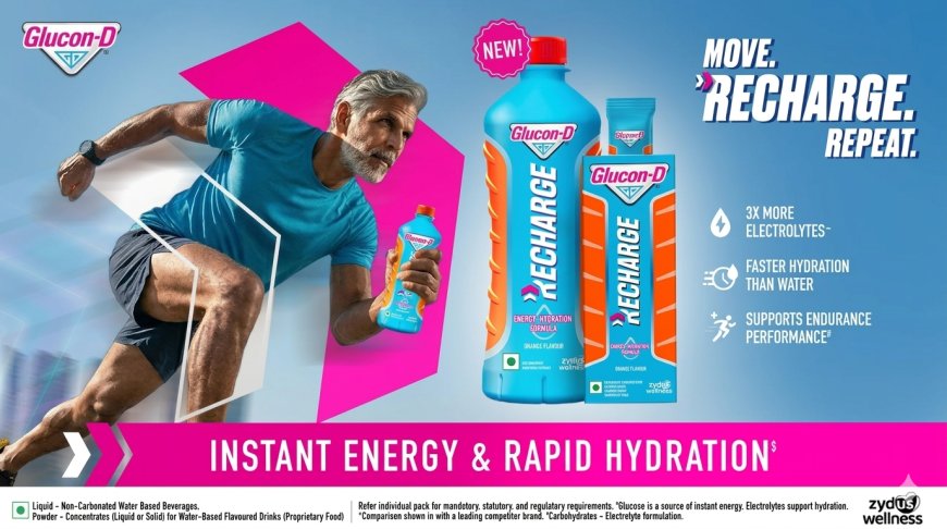 Glucon-D Recharge Launches: How Zydus Is Reinventing a Legacy Brand for Active India