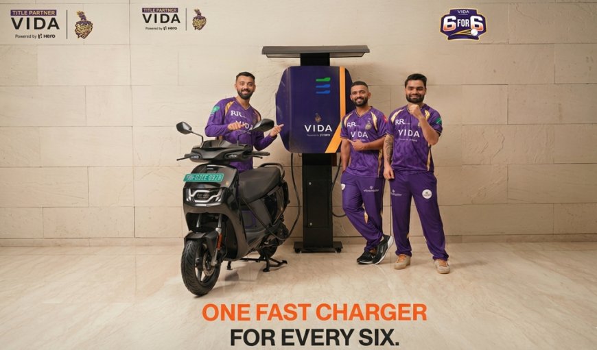 VIDA x KKR '6 For 6': When Every Six Builds India's EV Future