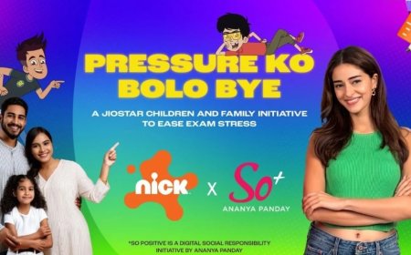Nick India & Ananya Panday Team Up to Tackle Exam Stress in Indian Homes