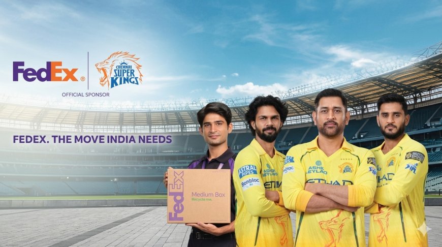 FedEx And CSK: How MS Dhoni Is Making Logistics Actually Interesting