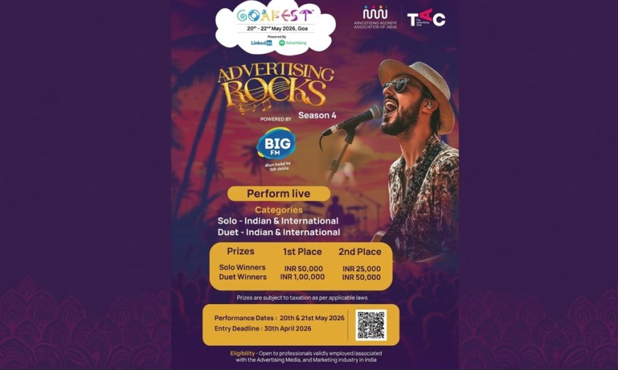 Advertising Rocks Season 4 Is Back — And Goafest 2026 Just Got a Whole Lot Louder