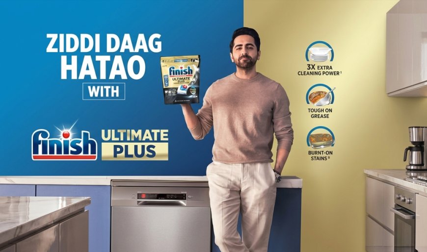 Ayushmann Khurrana Joins Finish as Brand Ambassador to Change How India Washes Dishes