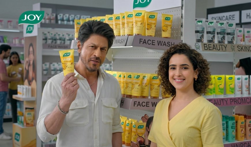 Shah Rukh Khan & Sanya Malhotra Bring Joy Ubtan Face Wash to Life in Charming New TVC