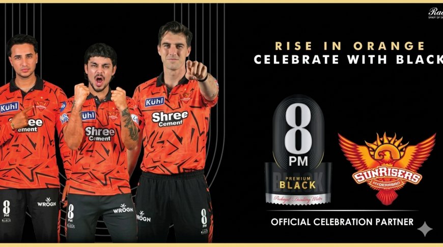 8PM Packaged Drinking Water Makes Its IPL Move With Sunrisers Hyderabad