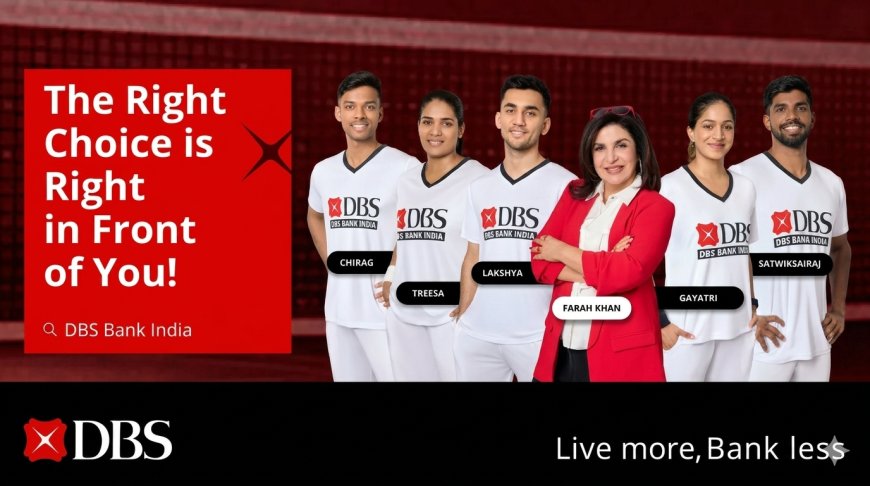 DBS Bank India Bets on Badminton and Bollywood for Its Boldest Campaign Yet